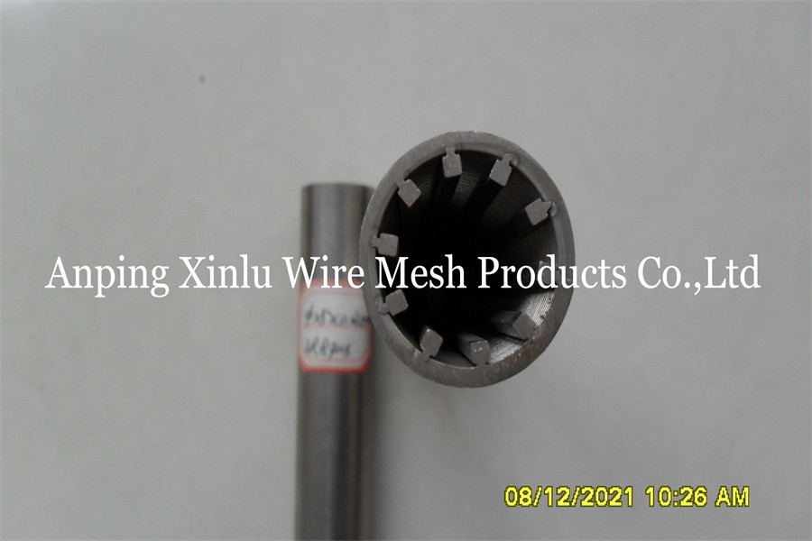 25mm Diameter Pure Round Non - Angular Screen Tube In Foundry Process
