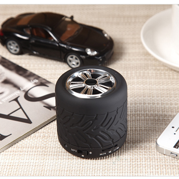 Stereo outdoor portable mini bluetooth speaker 3.5mm audio cable computer speaker