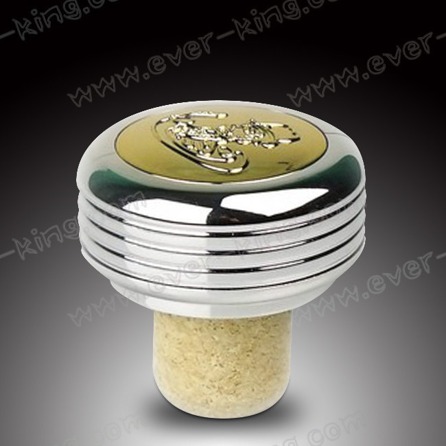 White Polymer Stopper Lid For Wine Liquor Glass Bottle Cap