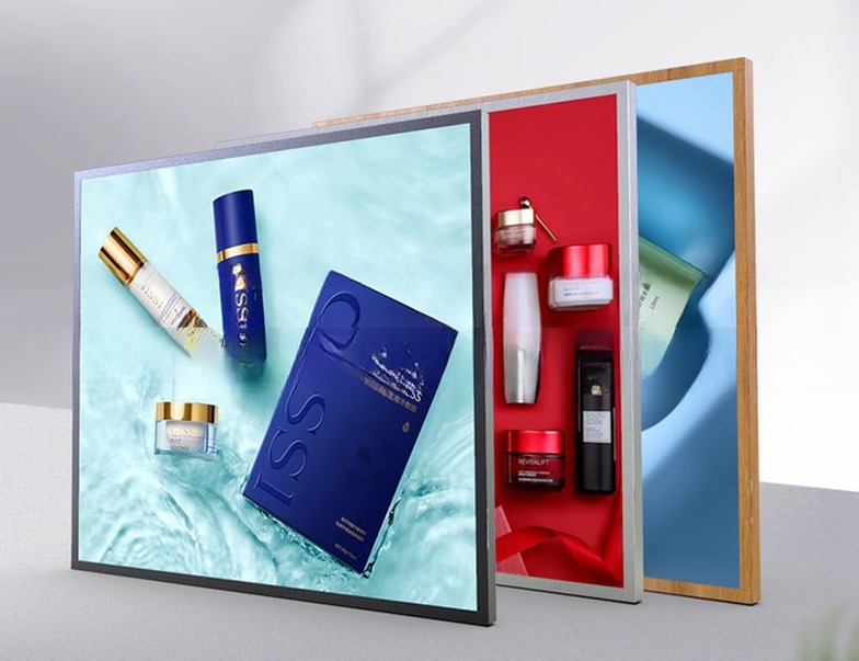 22" 33.2" inch 1:1 square display screen LED with WIFI network Android OS HDM1 input for advertising art gallery and NFT frame
