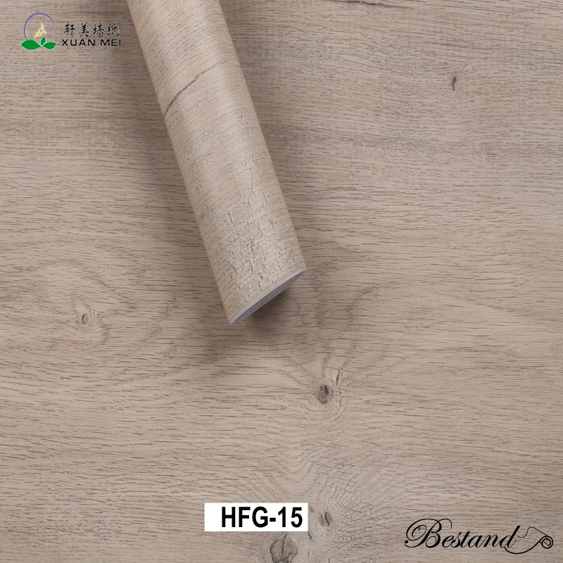 Removable Wood Wall Paper Decor with Vintage Wood Decorative Film Peel and Stick Wallpaper