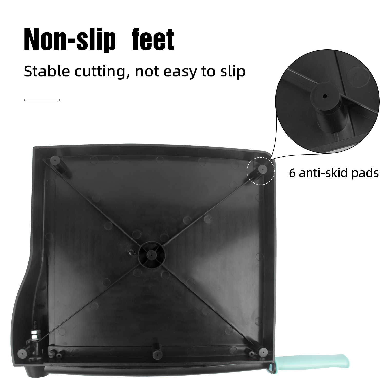 ZEQUAN 12" Paper Cutting Trimmer with 10 Sheet Capacity Cutting size A4/330x320mm