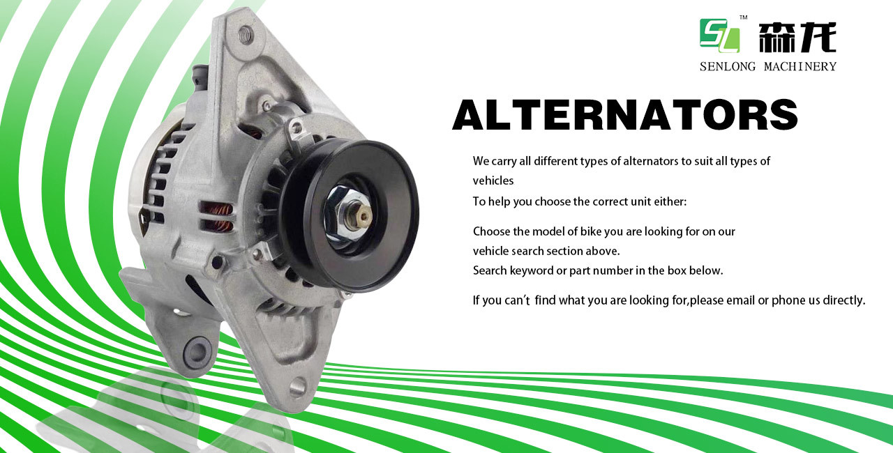 320B 6D22 8DC9 S6K 80A 24V High Power Alternator
