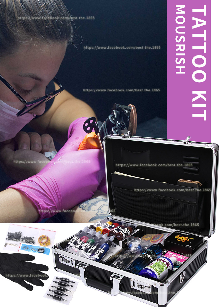 Tattoo Kit Tattoo Kit Tatto Box MOUSRISH One Box With Complete Tools Factory Price