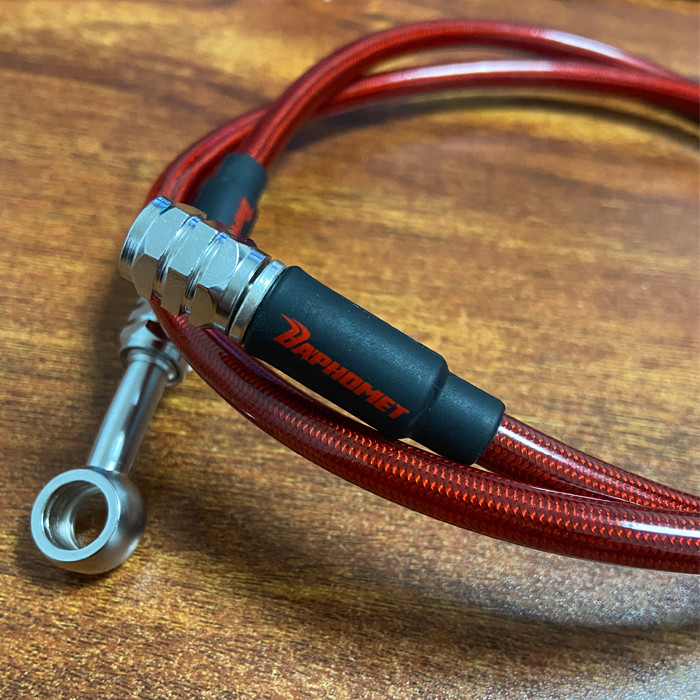 Stainless Steel 304 Motorbike Brake Hose Multiple Colors 400mm -2200mm