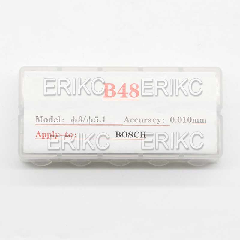 ERIKC CRIN Injector Shims Gasket Kit B48 Lift Spacer Shim Contains 50 Pieces Size 1.38mm-1.56mm for Bosch