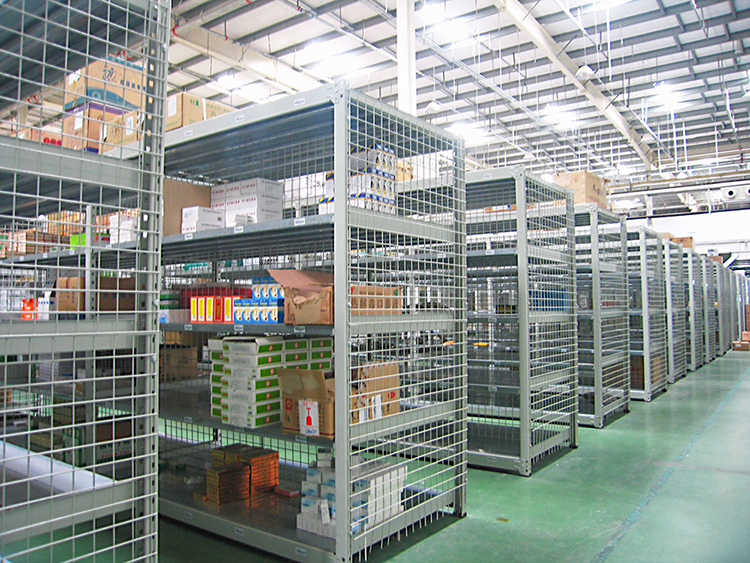 Easy Assembly Boltless 5 Layer Shelving Rack for Warehouse Storage Width 800-1800mm