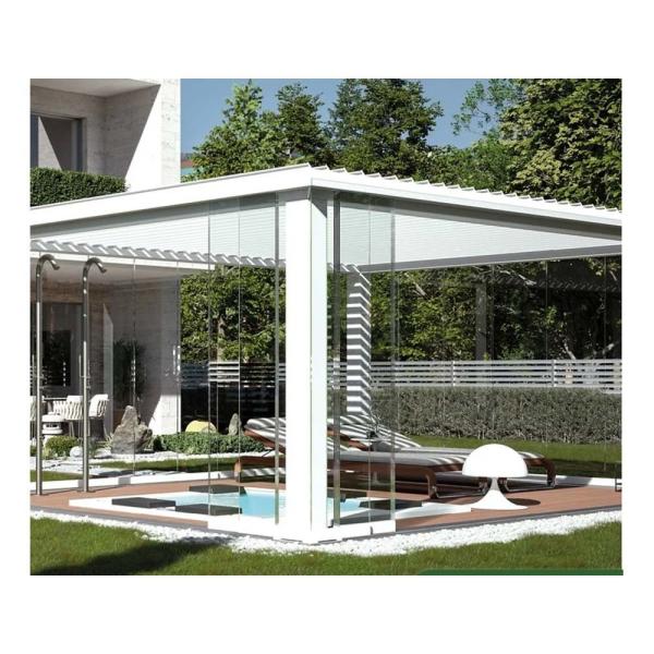 Aluminum Alloy Material Sunroom Greenhouse With Glass Sunroom And Polygon Roof
