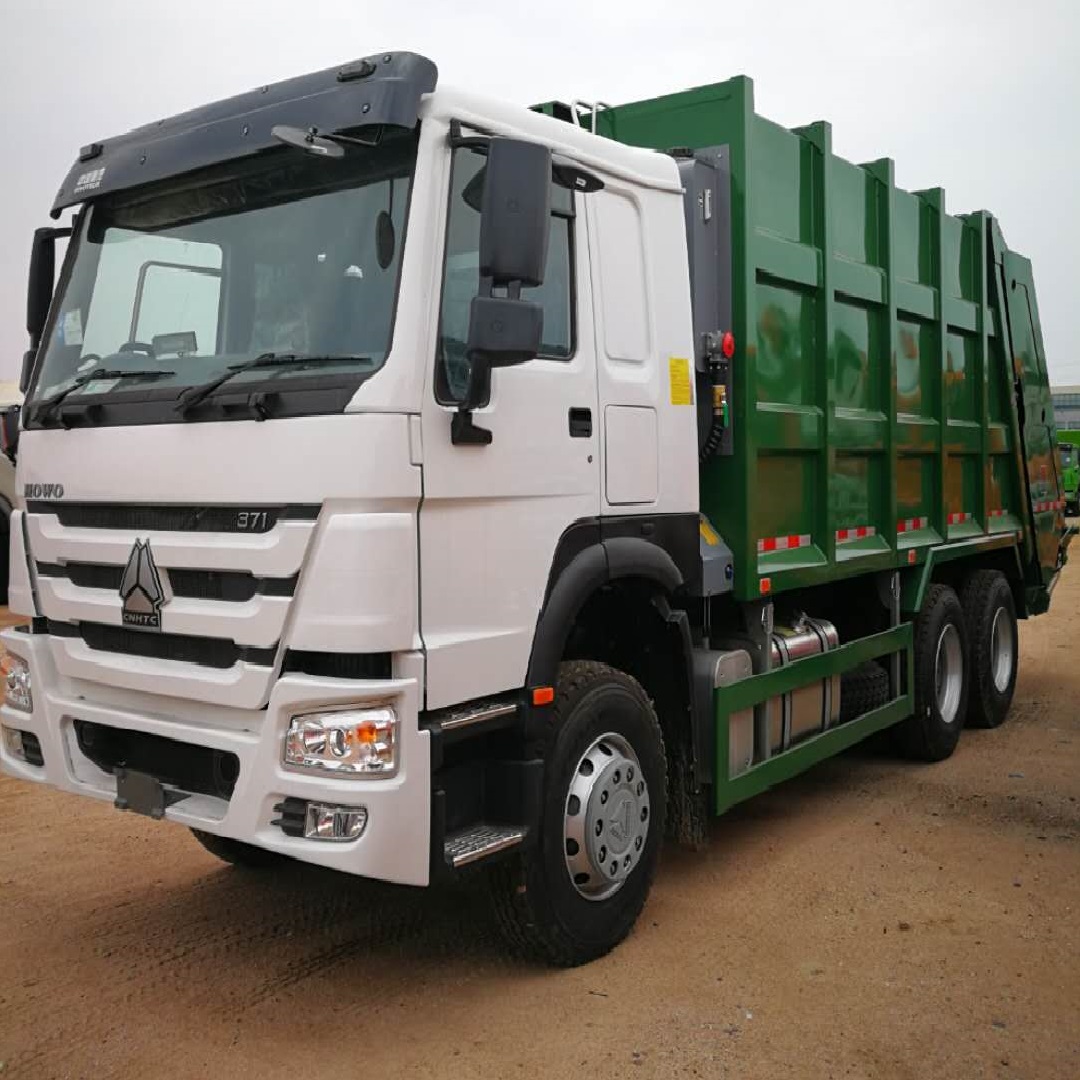 SINOTRUK HOWO/A7 6x4 Heavy Duty Compressed Garbage Collection Truck Right Hand Drive