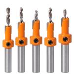8mm Shank CNC Drill Bits Tungsten Carbide Countersunk Wood Drill Bit 45HRC