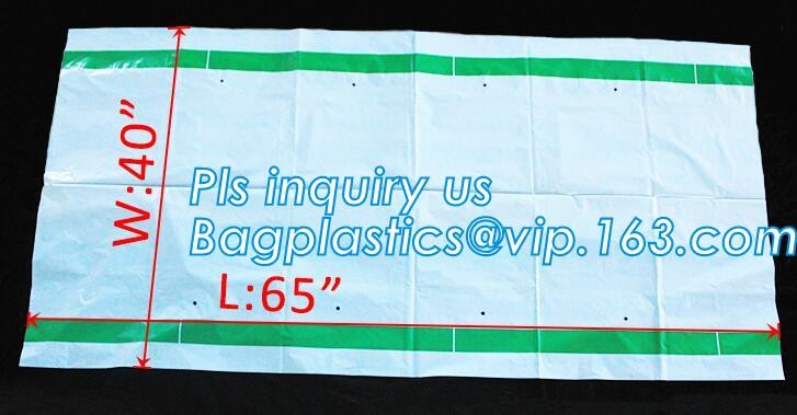 pe bag pallet cover plastic bag sqaure bottom bag, 54 x 44 x 96" 1 Mil ldpe Clear Pallet Covers, top covers clear plasti