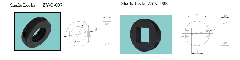 SHAFT LOCKS SHAFT COLLARS