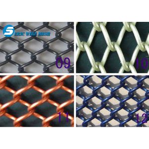 China decorative wire mesh for structural applications/brass decorative wire mesh on sale