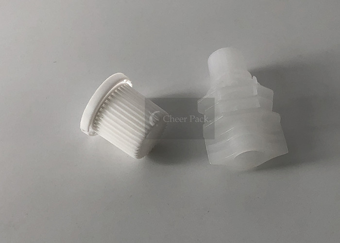 Plastic Closure Twist Spout Cap Food Grade For Automatic Filling Machine