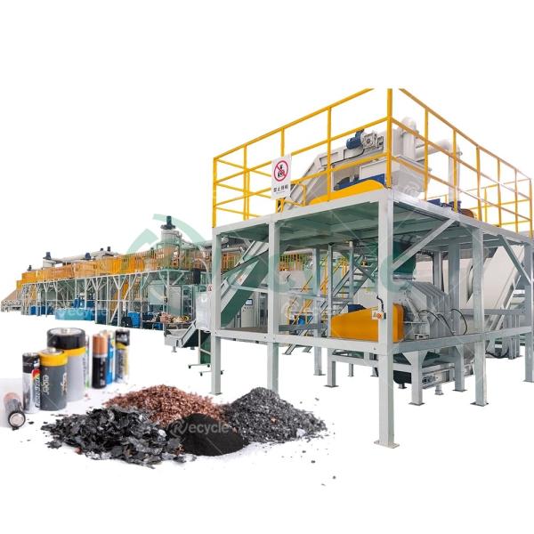 Maximize Your ROI Automated Li Ion Battery Recycling Plant for Black Mass