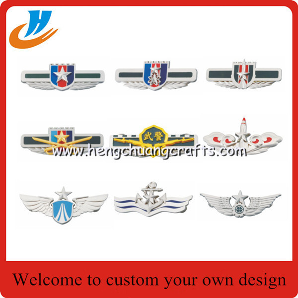 Souvenir gifts pin badge,Police badge pin high quality plating for promotion