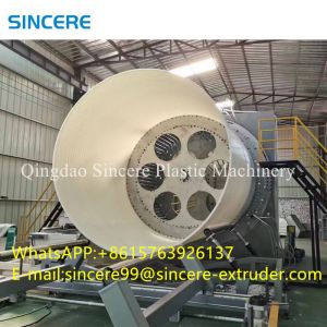Computerized HDPE PPH Winding Pipe Extrusion Line Spiral PVC Pipe Maker Machine