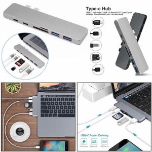 3.1 Type C Hub Dual USB-C HUBs /Card Reader Special for Notebook up to 40GB/s