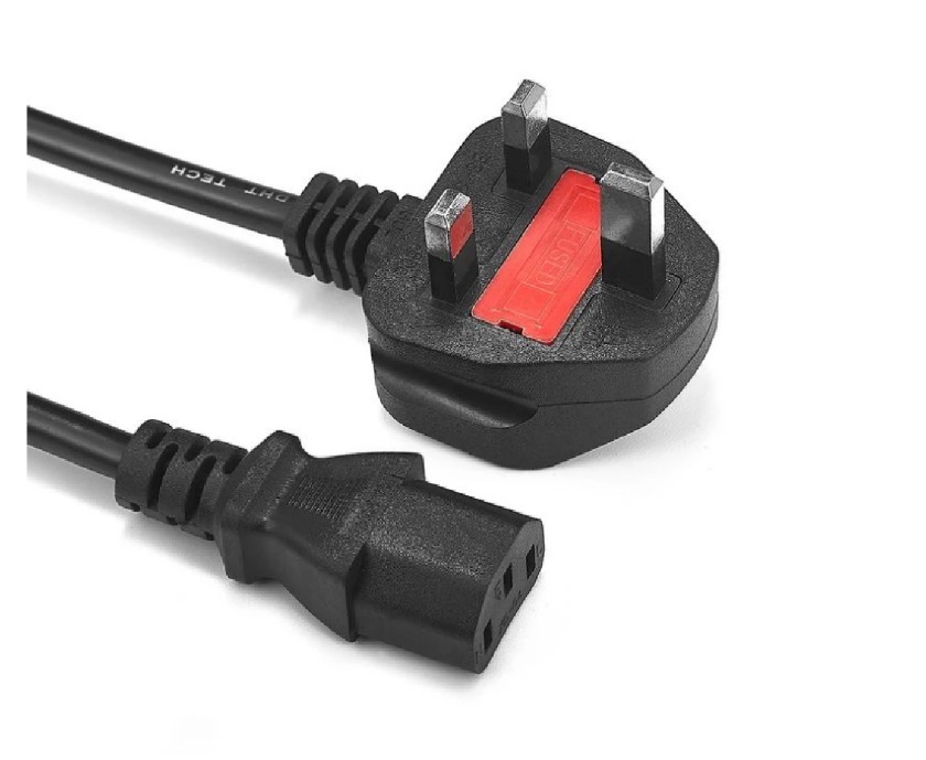 125 Volts UK Power Cord ASTA 3 Prong For SONY TOSHIBA LENOVO Charger