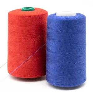 28S/2 Polyester Corespun Yarn Sewing Thread With High Strength