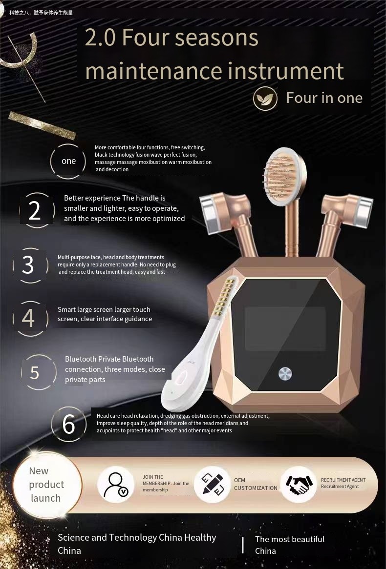 Beauty Salon Electric Physiotherapy Instrument for Energy Dredging Body Meridian