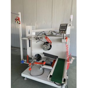 Dual Servo Motor PP Strap Winder Winding Machine For Strapping Band