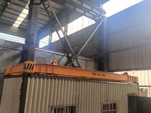  20ft 40ft Container Crane Spreader Rail Mounted Q235B Frame Material Manufactures
