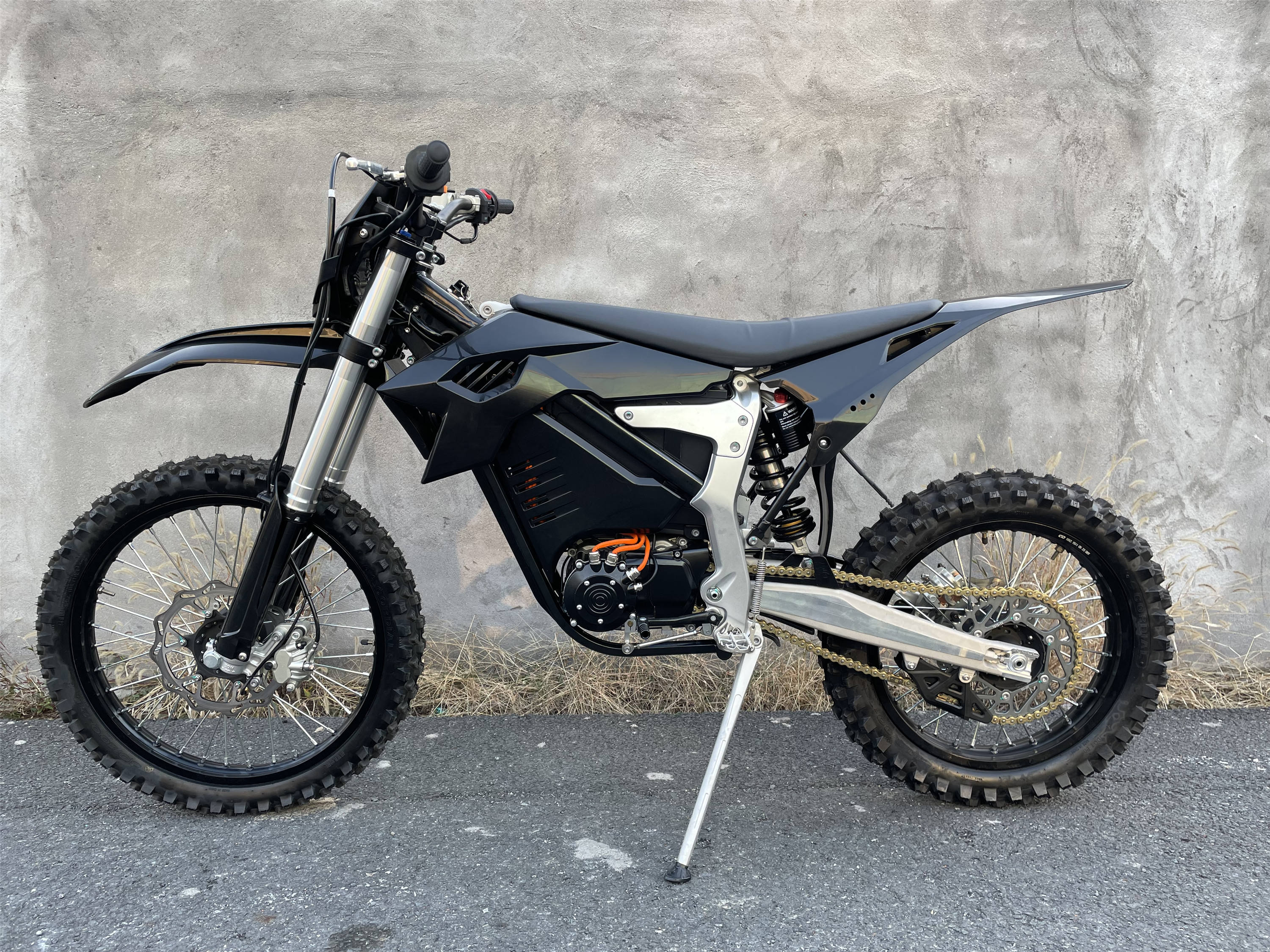 72V 40Ah Battery Electric Dirt Bike 120km/H Max Speed 12000W Mid Drive Electric Bicycle