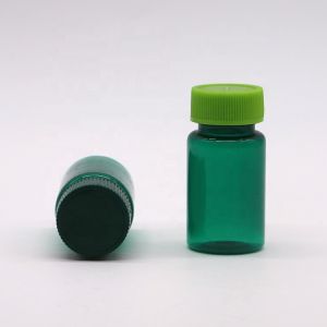 20ML/CC PET Transparent Plastic Liquid Vials with Caps in Custom Color and Round