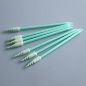 Keyboard Cleaning Spiral Pointed Sponge Foam Swab Cleanroom Dust Free