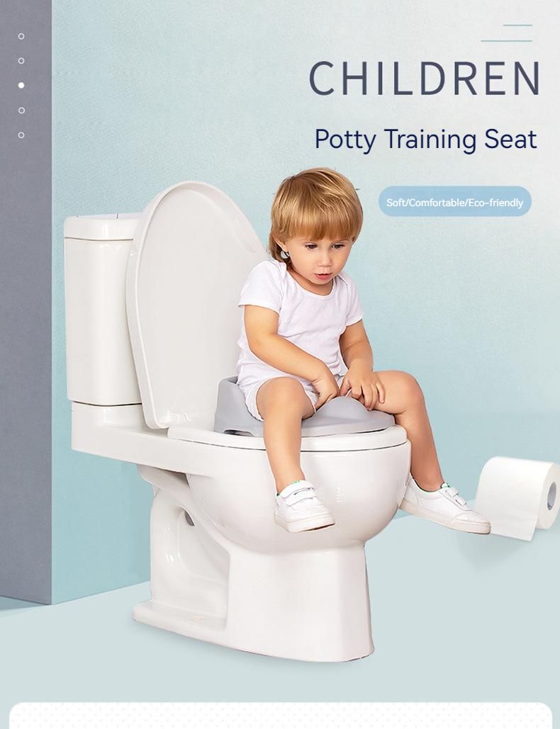 Portable Lightweight Baby Potty Training Seat Solid Pattern Type