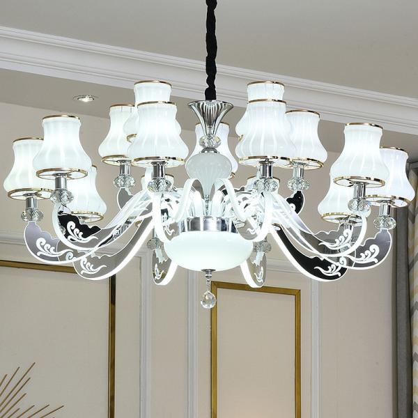 Remote Control Led Acrylic Chandelier for Indoor home Lighting Fixtures (WH-LC