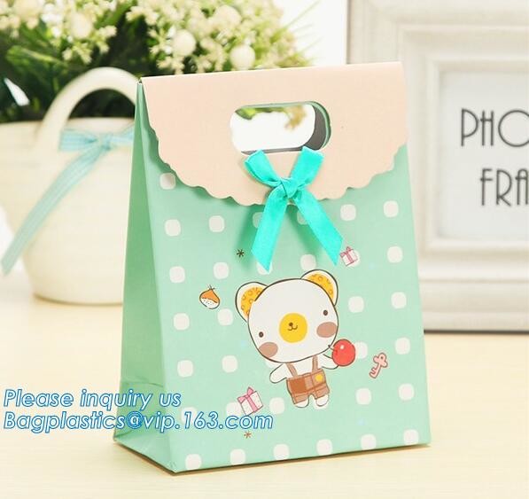 Luxury paper bags with handles Different Sizes,250gsm art paper shopping carrier bag custom printing with handle rope