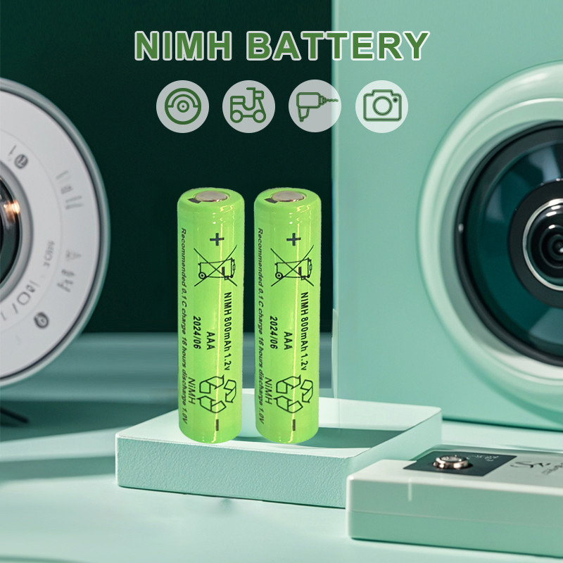 1.2v 800mah 1100mah NiMh Batteries 500 Cycles Nickel Metal Hydride Battery