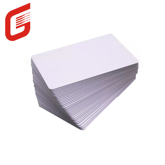 Customized CR80 Plastic Blank PVC Card Printer Supplies for Business Name Smart Card