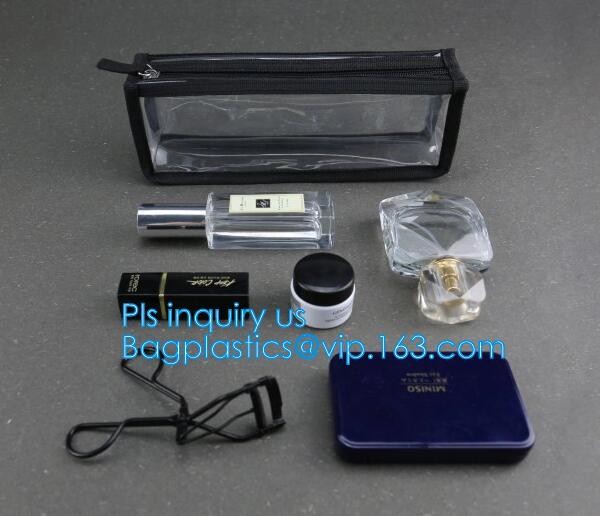 file pouch slider zipper bag, slider zipper bag for jewellery, pencil case, Clear Soft Pvc Zipper Blanket Packing Bag Ha