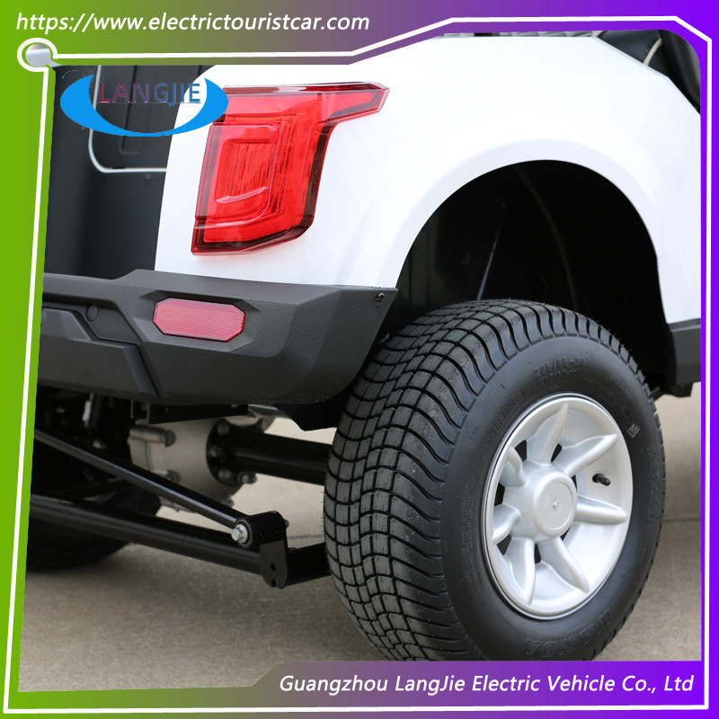 4 Wheel Electric Golf Cart 4 Seats AC Motor Tourist Car Hire For Resort Car