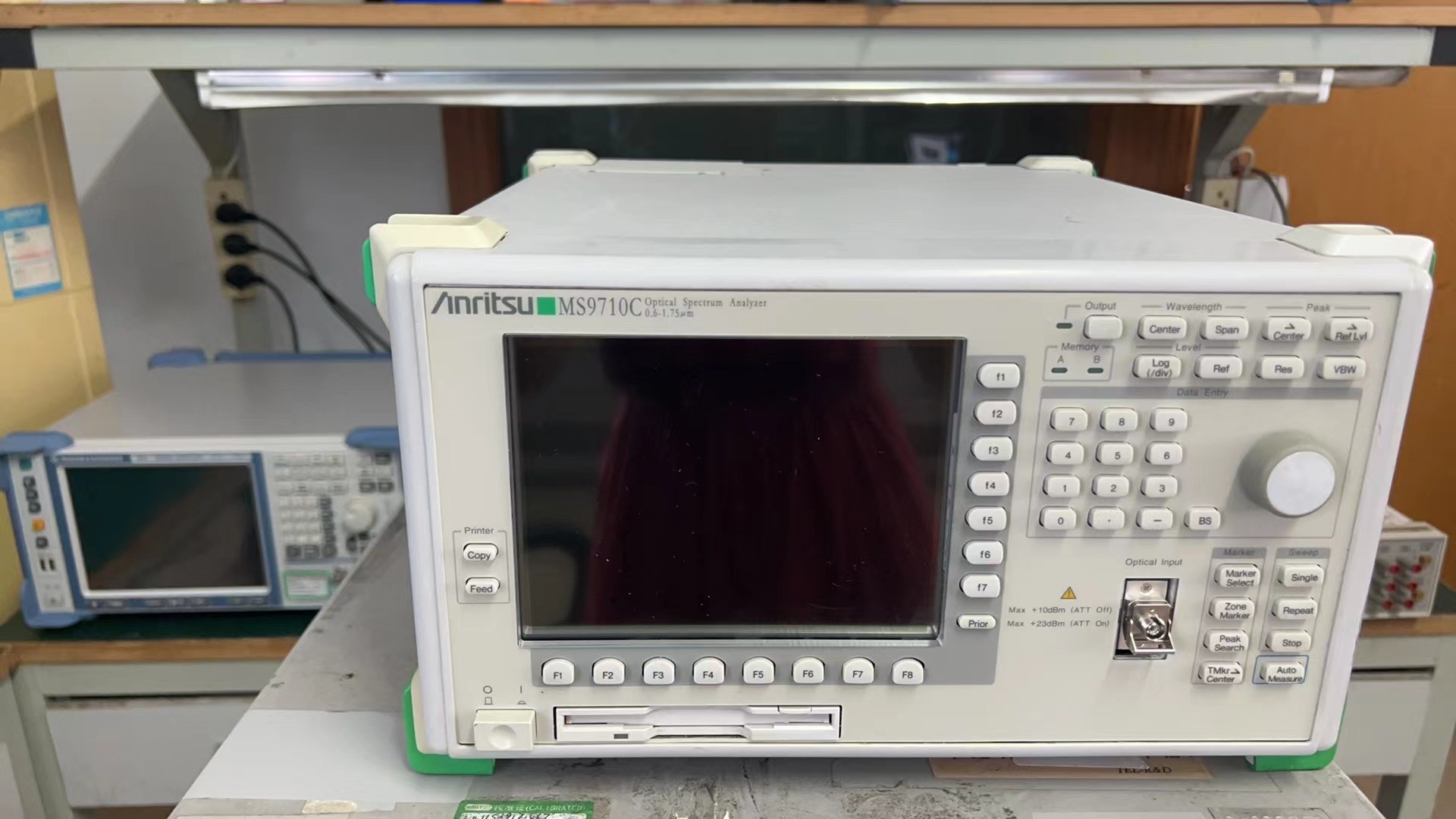 MS9710C Anritsu Spectrum Analyzer Long Wavelength 0.6-1.75μm,50 pm