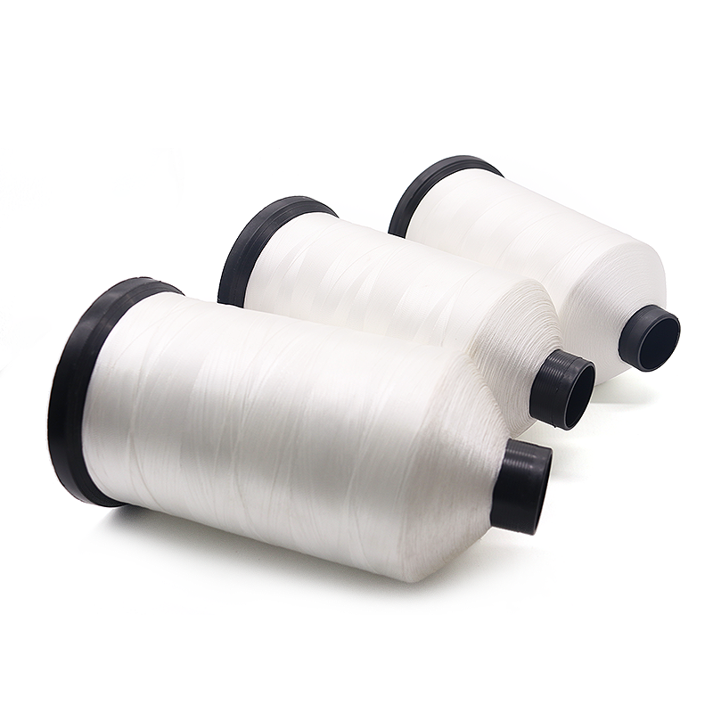 White Polyester Sewing Thread MERCERIZED 210d/3 For Quilting Machine 1000g 210d/3
