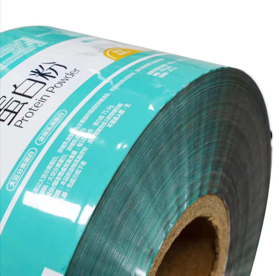Food Packaging Film Roll Composite Layer Automatic Packaging Film Roll Plastic Packaging Candy Roll Film