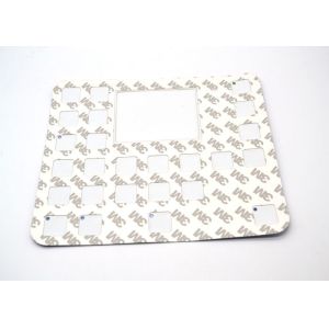 Embossed Tactile Membrane Switch Keypad , Multi Button Membrane Panel Switch