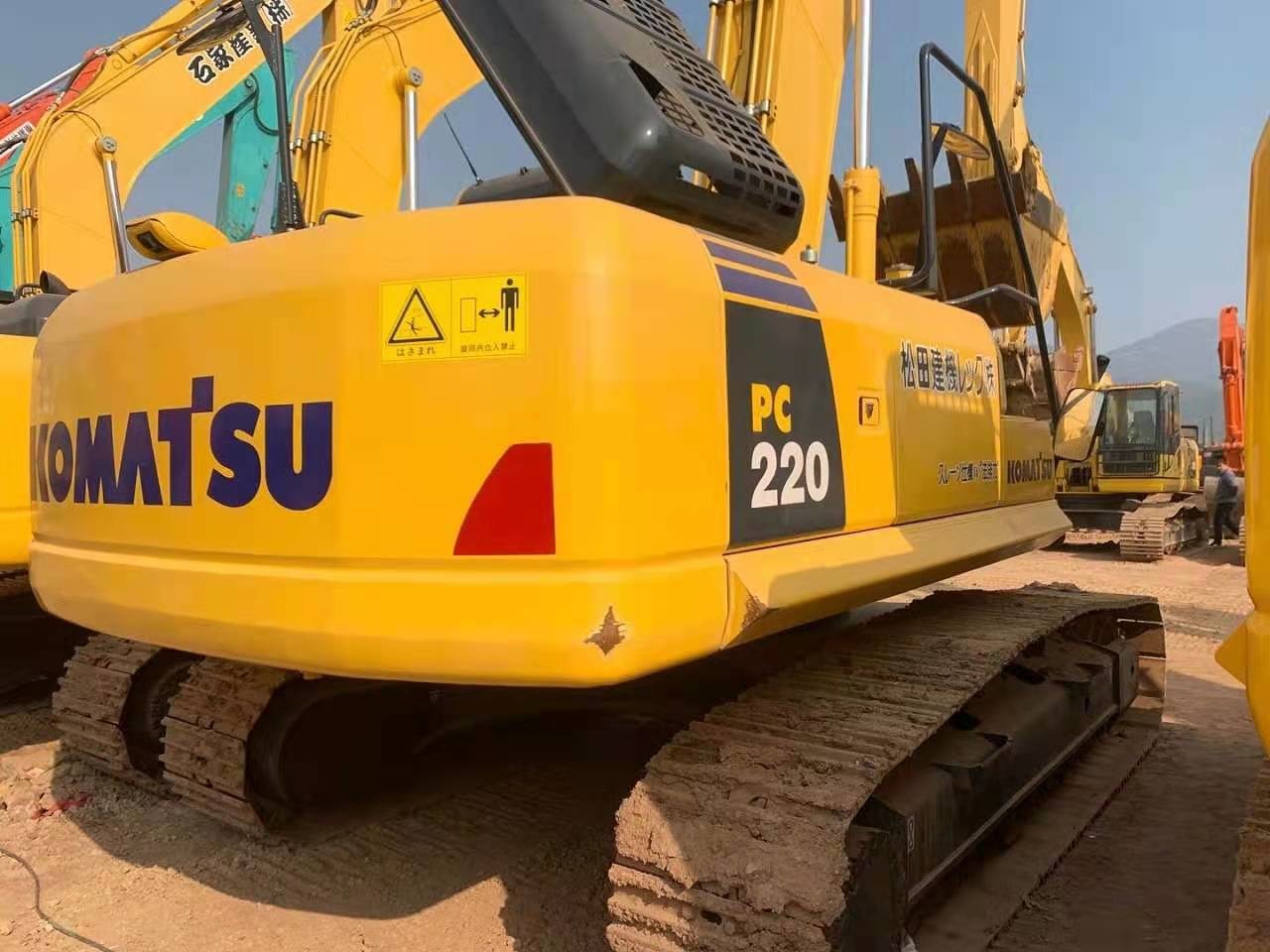 Komatsu SAA6D107E-1 Engine PC220-8 Used Crawler Excavator