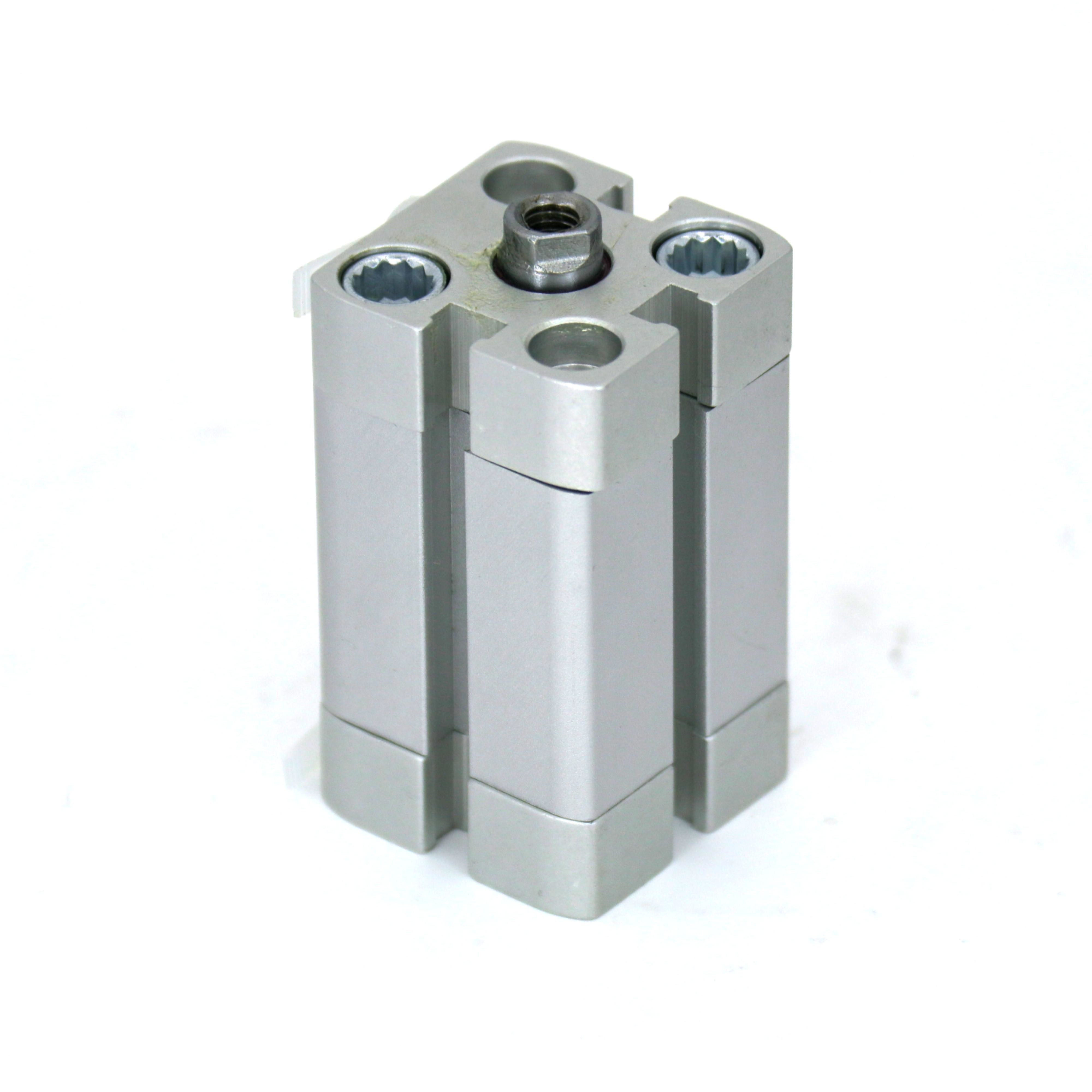 ADN-12-40-A-P-A 536210 Compact 12mm Aluminium Alloy Piston Cylinder with 40mm Stroke for Industrial Applications