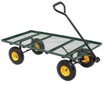 Tools Heavy Duty Utility Garden Lawn Wheelbarrow Trailer with Easy Removal Advantage