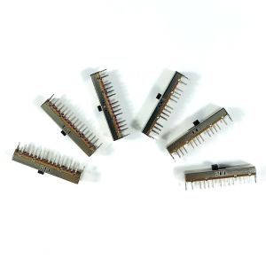 Slide Switch，24 Pin3 Stage Pcb Horozontal Sliding Switch, Interruptor On-Off