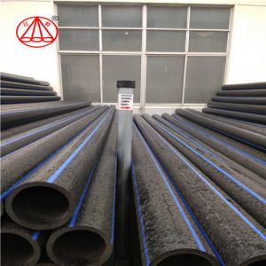 DIN8074 OEM HDPE Drainage Pipe Butt Fusion / Socket Fusion Connection