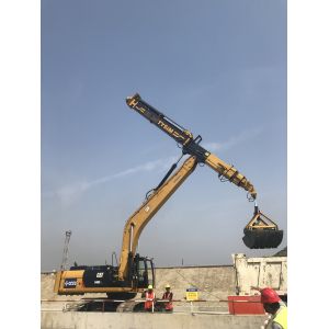 KM220 Hydraulic Folding Arm Awning Robotic Miniature Loader Extraxion Large