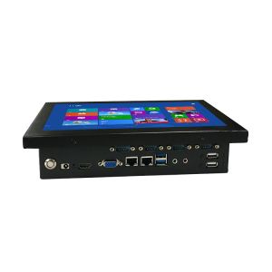  2xRj45 All In One Industrial , 4xRS232 10 Panel Pc Metal Case Manufactures