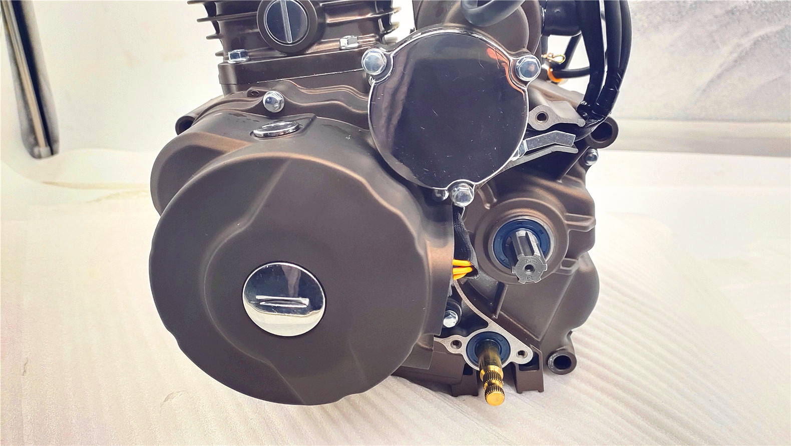 CG150cc Automatic Double Clutch Motorcycle Engine Assembly With 4 Stroke Style