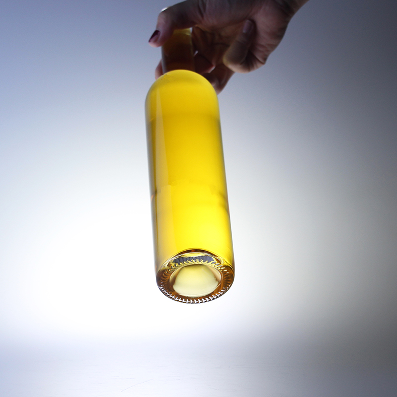 Base Material Glass Liquor Bottle 500ml 750ml 1000ml for Vodka Brandy Whiskey Wine